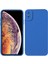 Apple iPhone Xs Maks-Blue Için Kauçuk Telefon Vaka Tarzı Tpu Cep Telefonu Geri Kapak (Yurt Dışından) 1