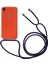 Apple iPhone Xr Için Geri Kılıf, Drop Koruma Clear Tpu+Akrilik Telefon Kapağı Lanyard-Dark Blue (Yurt Dışından) 1