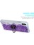 Glitter Powder Quicksand Rhinestone Dekor Kickstand Tpu Kılıfı Apple iPhone X/xs-Purple Için (Yurt Dışından) 4