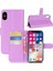 Apple iPhone Xs/x Litchi Cilt Pu Deri Cüzdan Stand Koruyucu Cep Telefonu Kabuk Doğumu (Yurt Dışından) 1