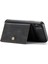 Apple iPhone Xr Manyetik Absorpsiyon Deri Kaplamalı Tpu Kapağı Kickstand Cüzdan Black (Yurt Dışından) 3