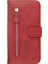 Fermuarlı Cep Moda Cüzdanı Apple iPhone Xr-Kırmızı Için Flip Deri Telefon Kasası Kapağı (Yurt Dışından) 3
