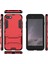 Plastik+Tpu Hibrit Telefon Kılıfı, Apple iPhone 8/7/apple iPhone Se-Red Için Kickstand ile (Yurt Dışından) 2