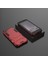 Plastik+Tpu Hibrit Telefon Kılıfı, Apple iPhone 8/7/apple iPhone Se-Red Için Kickstand ile (Yurt Dışından) 4