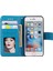 Apple iPhone 6s/6-Mavi Için Baskı Çiçek Deri Cüzdan Kılıfı (Yurt Dışından) 4