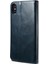 Manyetik Mumsu Çılgın At Doku Cüzdan Deri Telefon Stand Kapak Kılıfı Apple iPhone X/xs-Blue Için (Yurt Dışından) 3