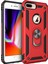 Hibrit Pc Tpu Kickstand Zırh Tarzı Telefon Kasası Apple iPhone 6 Plus/7 Plus/8 Plus-Red Için (Yurt Dışından) 1
