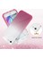 Apple iPhone Se Şeffaf La1 Gradyan Renk Tpu Kapak+Pc Çerçevesi+Pet Ekran Koruyucu Telefon Kılıfı Kabuk-Kırmızı (Yurt Dışından) 2