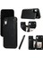 Apple Apple iPhone Xr-Black Için Kart Yuvası ve Kickstand ile Crazy Horse Deri Kaplı Tpu Kılıfı (Yurt Dışından) 1