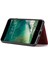 Apple iPhone 7/8 Söndürülebilir 2 Arada Deri Kaplamalı Tpu Telefon Kılıfı Cüzdan Kickstand-Red (Yurt Dışından) 4
