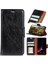 Apple iPhone Xr Şok Geçirmez Telefon Kasası Nappa Doku Split Deri Flip Folio Kapak Stand Cüzdan Black ile Koruyucu Telefon Kabuğu (Yurt Dışından) 1