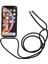 Apple iPhone Xr Için Geri Kılıf, Drop Koruma Clear Tpu+Akrilik Telefon Kapağı Lanyard-Black (Yurt Dışından) 2