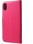 Apple iPhone Xs Max Baskı Için Kelebek Çiçek Stand Cüzdan Deri Kapağı Strap-Rose (Yurt Dışından) 3