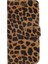Leopar Desen Cüzdan Deri Standı Kapak Apple iPhone Se-Sarı (Yurt Dışından) 2
