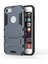 Apple iPhone Se-Dark Blue Için Kickstand ile Sağlam Pc+Tpu Hibrid Telefon Kılıfı (Yurt Dışından) 1