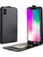Apple iPhone Xr-Black Için Crazy Horse Dikey Flip Kartı Tutucu Deri Kılıf (Yurt Dışından) 1