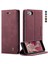 Apple iPhone Se-Wine Red Cüzdan Standı ile Pu Deri Cep Telefonu Kabuğu (Yurt Dışından) 1