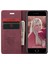 Apple iPhone Se-Wine Red Cüzdan Standı ile Pu Deri Cep Telefonu Kabuğu (Yurt Dışından) 2