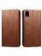 Apple iPhone Xr Için Kırılmaya Dayanıklı Dokulu Yüzey Folio Flip Manyetik Otomatik Kapanış Cüzdan Deri Kılıf Kapağı Stand Brown (Yurt Dışından) 1