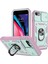 Apple iPhone Se Se Ring Kickstand Hard Pc Back+Yumuşak Tpu Edge Kamera Kapağı ile Koruyucu Şok Geçirmez Kılıf (Yurt Dışından) 1