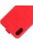 Crazy Horse Tahıl Pu Deri Dikey Flip Kabuk Kılıfı Apple iPhone X/xs-Red Için (Yurt Dışından) 2