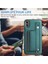 Apple iPhone Xs Maks Kart Yuvaları Şok Geçirmez Kapak Deri Kaplamalı Tpu Kickstand-Green ile (Yurt Dışından) 4