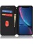 Apple iPhone Xr 3D Rhombus Için Baskı Tasarımı Otomatik Emici Deri Kapak Damla Geçirmez Telefon Standı Caseblack (Yurt Dışından) 4