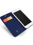 Apple iPhone Se Dux Ducis Skin Pro Business Deri Stand Mobil Kılıf Mobil Kılıf Kart Tutucu-Dark Blue (Yurt Dışından) 4