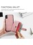 Apple iPhone Xs Max Pople Vaka Şok Geçirmez Cüzdan Telefon Kapak Koruyucu Destek Kablosuz Şarj/rfıd Blooking-Pink (Yurt Dışından) 4