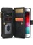 Birden Çok Kart Yuvası Pu Deri Standı Cüzdan Kasa Koruyucusu Apple iPhone Se-Black (Yurt Dışından) 1