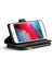 Birden Çok Kart Yuvası Pu Deri Standı Cüzdan Kasa Koruyucusu Apple iPhone Se-Black (Yurt Dışından) 4