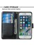 Apple iPhone Se-Black Için Cüzdan Deri Stand Mobil Telefon Kılıfı (Yurt Dışından) 2