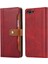Apple iPhone Se Case-Red Için Deri Cüzdan Standı Koruyucu Kabuk (Yurt Dışından) 1