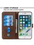 Fermuarlı Cep Cüzdanı Apple iPhone 8 Plus/7 Plus-Brown Için Flip Deri Koruyucu Kılıf (Yurt Dışından) 4