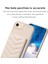 Apple iPhone 6/6s Kart Tutucu Için Kickstand Vaka Dalga Dikiş Dokusu Tpu+Pu Deri Telefon Kapak-Bej (Yurt Dışından) 3