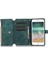 Apple iPhone 7/8 Fermuar Cep Birden Fazla Kart Yuvası Pu Deri Kasa Standı Cüzdan Folio Flip Telefon Kapağı (Yurt Dışından) 2