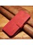 Apple iPhone Xr-Red Için Kart Yuvalı Retro Tarzı Deri Standı Kabuğu (Yurt Dışından) 1