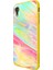 Apple iPhone Xr Için Kılıf [renkli Ayna Etkisi Geri Back 2.5d Temperli Cam+Manyetik Sert Pc] -Yellow (Yurt Dışından) 4