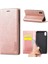 Deri Cüzdan Stand Güçlü Manyetik Telefon Koruyucu Kabuk Apple iPhone Xs Max-Rose Gold Için (Yurt Dışından) 1