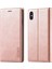 Deri Cüzdan Stand Güçlü Manyetik Telefon Koruyucu Kabuk Apple iPhone Xs Max-Rose Gold Için (Yurt Dışından) 3