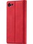 Apple iPhone Se-Red Için Güçlü Otomatik Emici Iş Tarzı Deri Telefon Kapak Kabuğu (Yurt Dışından) 2