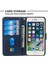Fermuarlı Cep Cüzdanı Apple iPhone Se-Mavi Için Flip Deri Telefon Kasası (Yurt Dışından) 4
