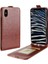 Crazy Horse Derisi Pu Deri Dikey Flip Case Apple iPhone X/xs-Brown Için (Yurt Dışından) 1