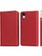 Litchi Cilt Orijinal Deri Tpu Stand Kabuğu Apple iPhone Xr Çıkarılabilir 2'de 1 Case-Red (Yurt Dışından) 2