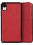 Litchi Cilt Orijinal Deri Tpu Stand Kabuğu Apple iPhone Xr Çıkarılabilir 2'de 1 Case-Red (Yurt Dışından) 3