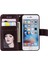 Apple iPhone 6s/6-Kahverengi Için Baskı Çiçek Deri Cüzdan Kılıfı (Yurt Dışından) 4