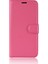 Litchi Doku Cüzdan Stand Deri Cep Telefon Kılıfı Apple iPhone Xs Max-Rose Için (Yurt Dışından) 2