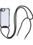 Apple iPhone 7/8drop Geçirmez Telefon Kasası Şeffaf Akrilik Geri+Tpu Tpu Telefon Kapağı Lanyard-Black (Yurt Dışından) 1