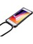 Apple iPhone 7/8drop Geçirmez Telefon Kasası Şeffaf Akrilik Geri+Tpu Tpu Telefon Kapağı Lanyard-Black (Yurt Dışından) 3
