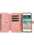 Apple iPhone 7/8 Fermuar Cep Birden Fazla Kart Yuvası Pu Deri Kasa Standı Cüzdan Folio Flip Telefon Kapağı (Yurt Dışından) 2
